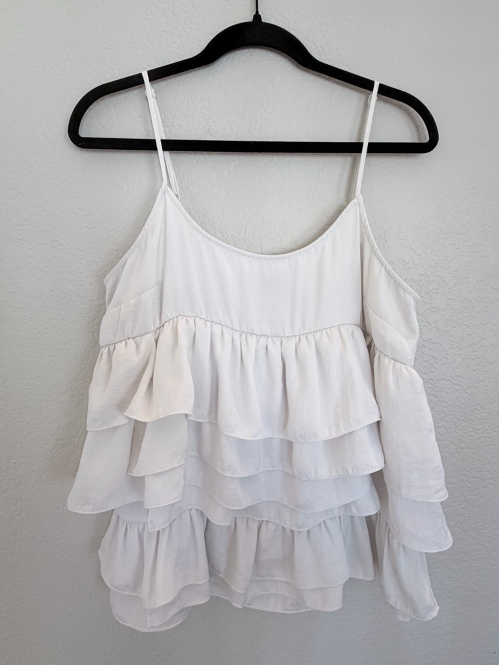 Who What Wear ruffled tank top